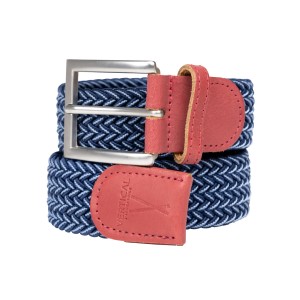 Les Etretataises - bretelles made in France Vertical l'Accessoire - bretelles bleues - Suspenders
