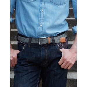 copy of Dark grey braided belt