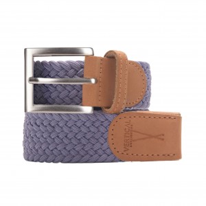 Ceinture tressée Mauve H/F